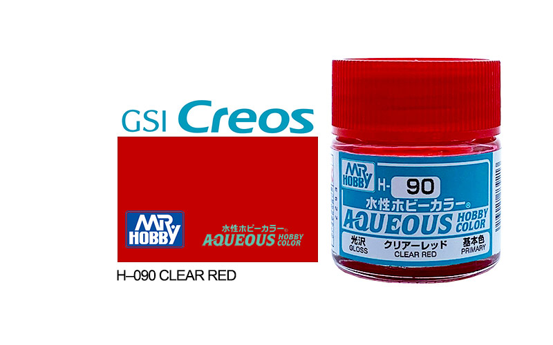 H90 Gloss Clear Red